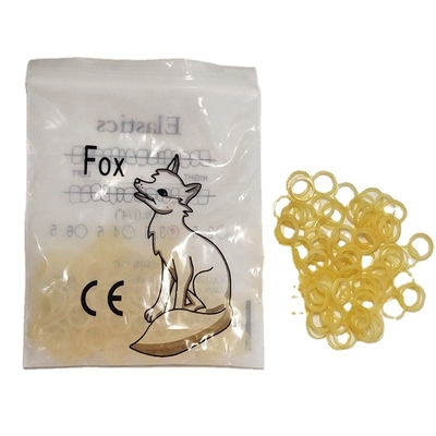 Plastic Extraoral Elastic Dental O Ring In Orthodontie EN ISO 13485:2012