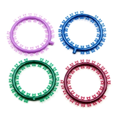 Plastic Orthodontic Elastische Ligature Ties Op maat gemaakte kleur