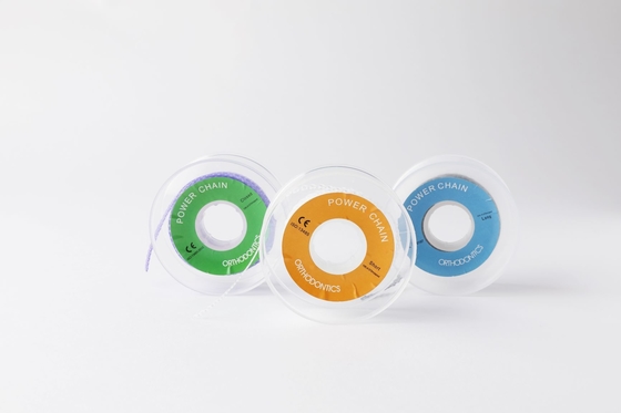 15 voet/rol Tandheelkundige orthodontische elastische producten Ortho Power Chain