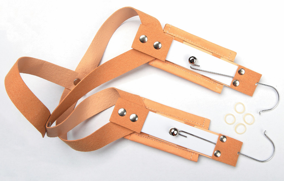 Metalen J Hook Hoog trekhoofdstuk Orthodontie-apparaat Grootte S M L