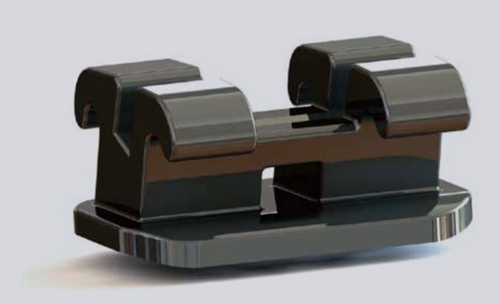 Metal Bracket With Vertical Slot Roth/Mbt mini/Standard 0.018/0.022