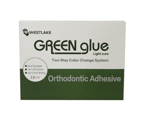 Hars Orthodontic Kleefstoffen Tandheelkundige binding Licht Cure Kleefstof Plus Groene lijm